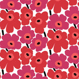 Marimekko MKS4492 Red Pieni Unikko Peel & Stick Wallpaper