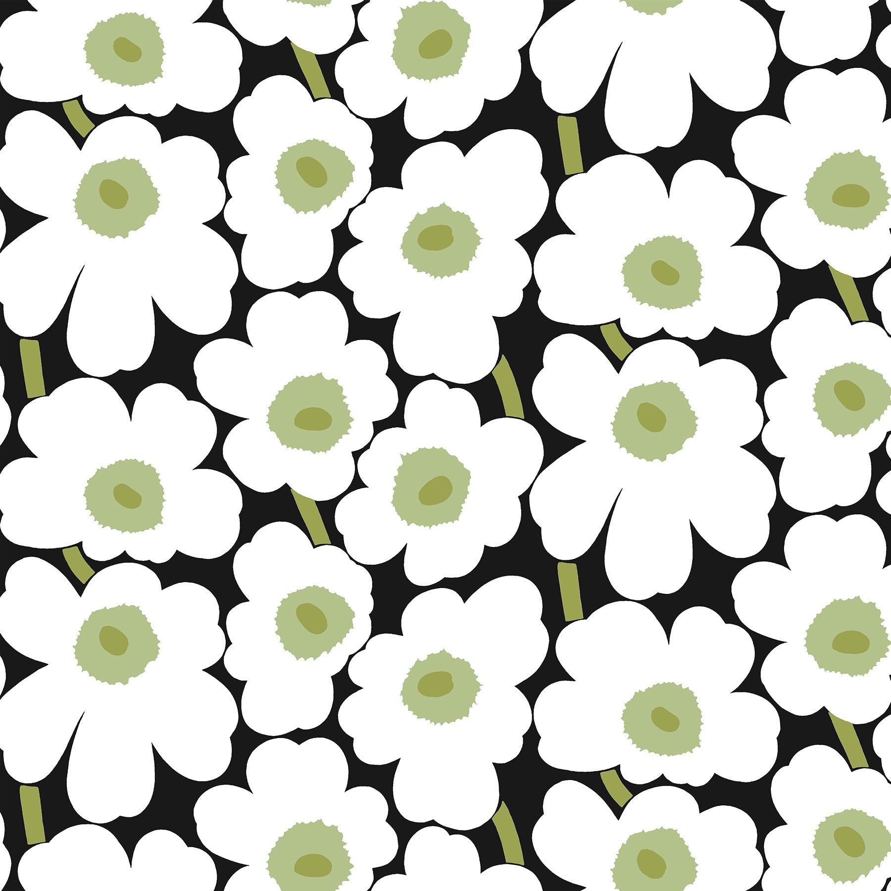 Marimekko Pieni Unikko Peel & Stick Wallpaper - Thumbnail 3