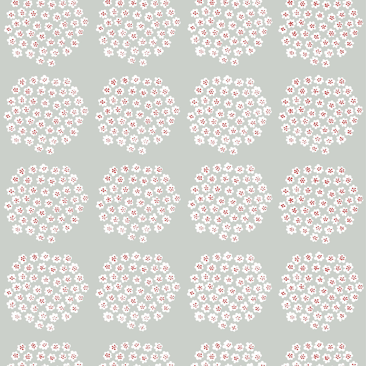 Marimekko MKS4496 Grey Puketti Peel & Stick Wallpaper