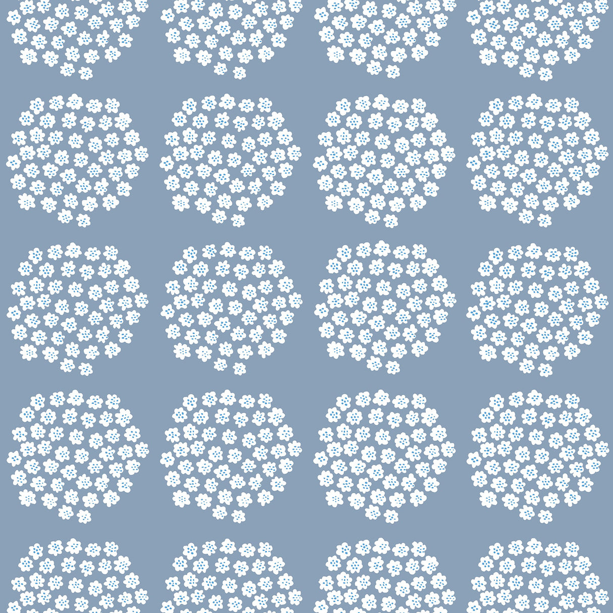 Marimekko MKS4499 Blue Puketti Peel & Stick Wallpaper