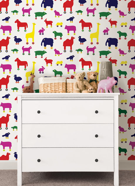 Marimekko MKS4502 Multi Rulla Peel & Stick Wallpaper