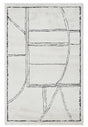 Amer Rugs MNT10508 Monotone White 5' X 8' Area Rug