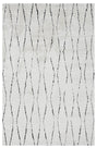 Amer Rugs MNT50508 Monotone White 5' X 8' Area Rug