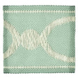 STOUT MONO-2 MONOGRAM 2 AQUA Fabric - Eades Wallpaper & Fabric