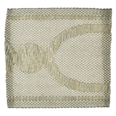 STOUT MONO-3 MONOGRAM 3 ASH Fabric - Eades Wallpaper & Fabric