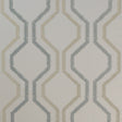 Mitchell MC FF-2105-30 Contemporary,Geometric Verano-Turquoise - Eade's Wallpaper