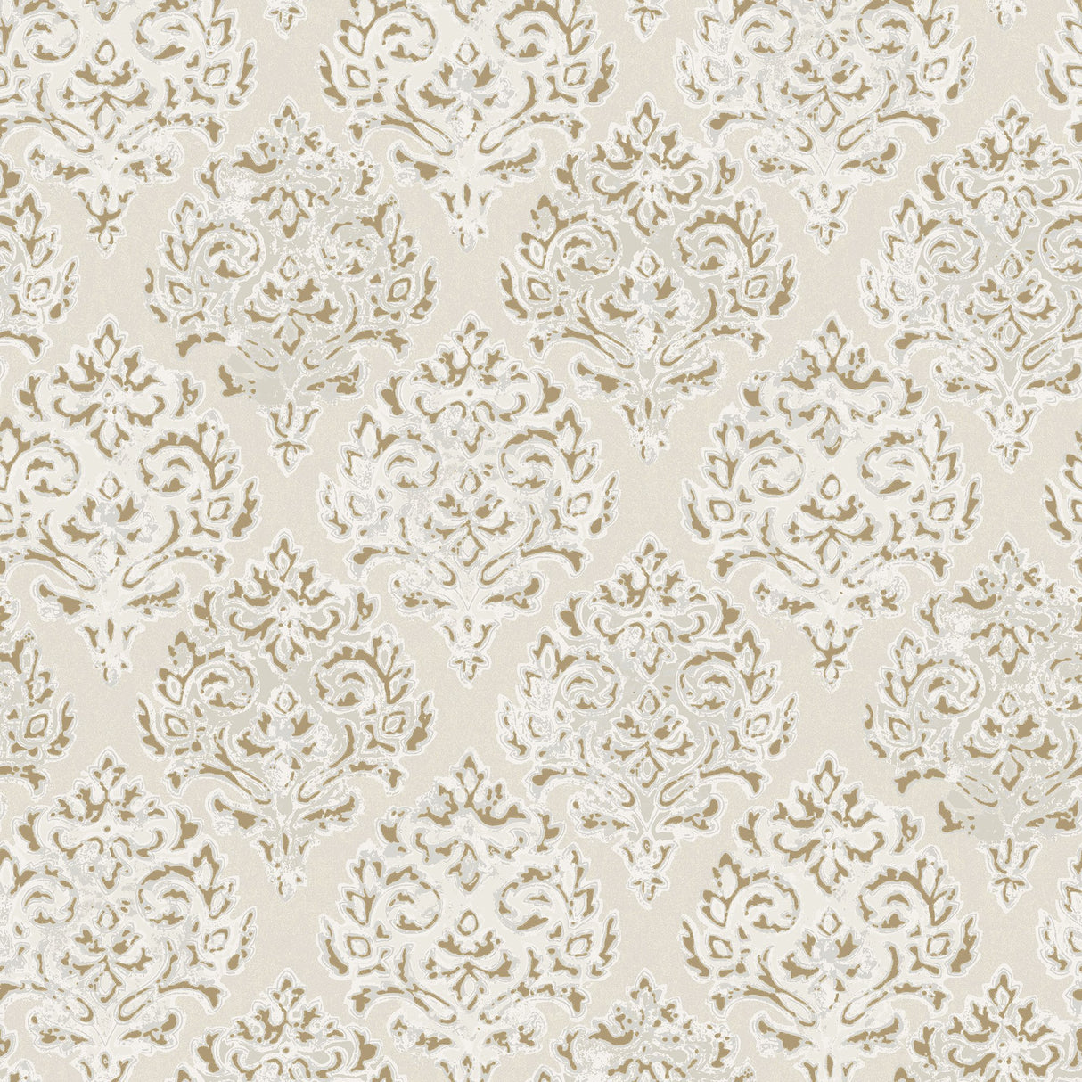 Galerie MT2020 Gold Modern Damask - Eade's Wallpaper