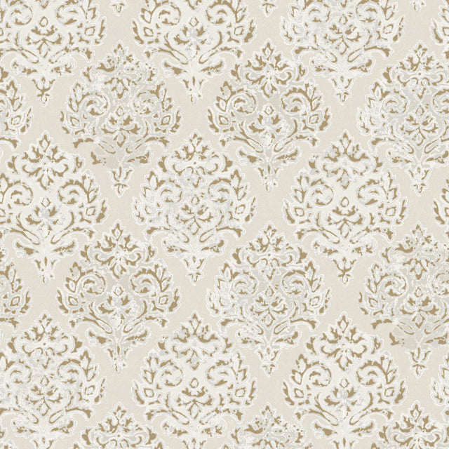 Galerie MT2020 Gold Modern Damask - Eade's Wallpaper