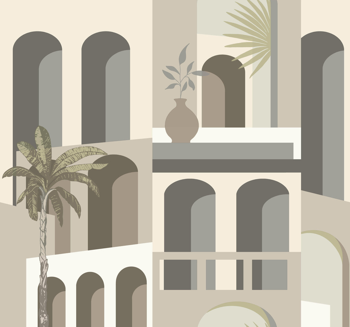 York MT5618 Monte Vista Sand & Fog Wallpaper - Eade's Wallpaper