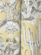 York MT5635 Lotus Land Cacti Sunshine Wallpaper - Eade's Wallpaper