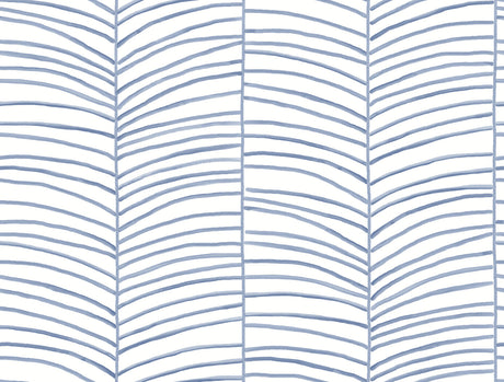 York MT5672 Cascade Palm Chevron Sea Wallpaper - Eade's Wallpaper