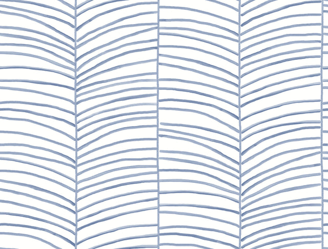 York MT5672 Cascade Palm Chevron Sea Wallpaper - Eade's Wallpaper