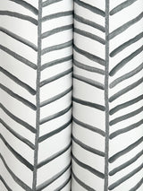 York MT5673 Cascade Palm Chevron Onyx Wallpaper - Eade's Wallpaper