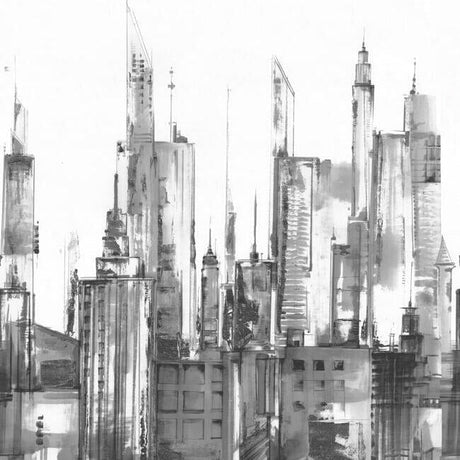 York MU0274M Cityscape Wall Mural - Eade's Wallpaper