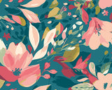 Eade’s Flowing Flowers Teal