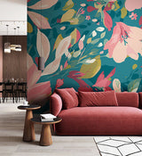 Eade’s Flowing Flowers Teal