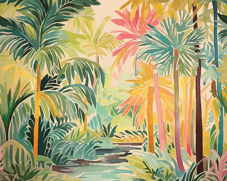 Eade’s Pretty Palms Multicolor