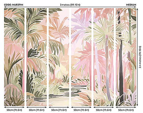 Eade’s Pretty Palms Pastel