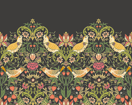 Eade’s Birds, Fruit and Foliage Black