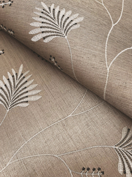 Ronald Redding MX9607 Laelynn Taupe Wallpaper - Eade's Wallpaper
