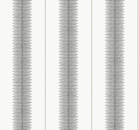 Ronald Redding MX9615 Tandem Stripe Black Wallpaper - Eade's Wallpaper