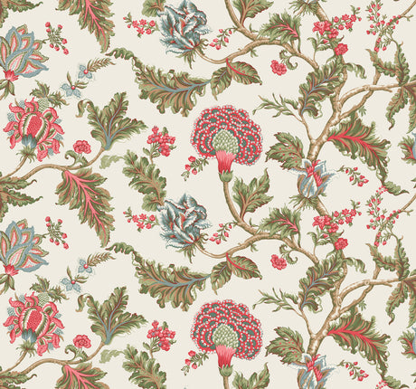 Ronald Redding MX9625W Monroe Rhubarb Wallpaper - Eade's Wallpaper