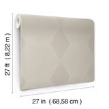 Ronald Redding MX9632 Diamond Legacy Taupe Wallpaper - Eade's Wallpaper