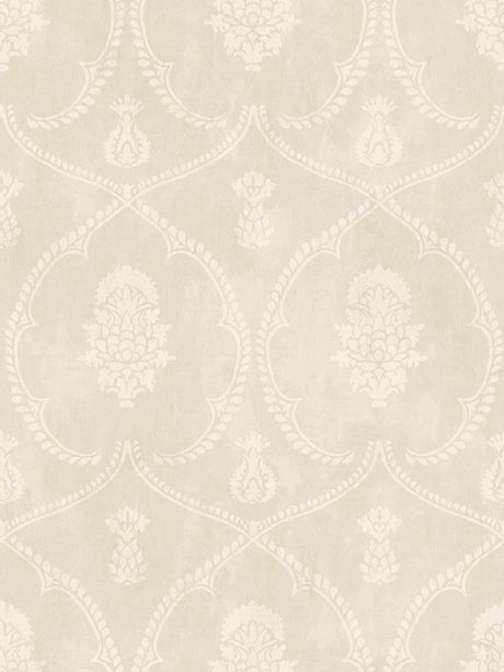 Ronald Redding MX9641 Royal Damask Beige Wallpaper - Eade's Wallpaper