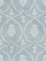 Ronald Redding MX9644 Royal Damask Blue Wallpaper - Eade's Wallpaper