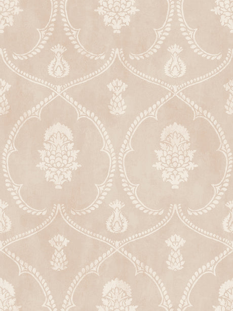 Ronald Redding MX9646 Royal Damask Blush Wallpaper - Eade's Wallpaper
