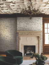 Ronald Redding MX9655 Courtyard Botanical Neutral Wallpaper - Eade's Wallpaper