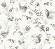 Ronald Redding MX9682 Floral Lace Black Wallpaper - Eade's Wallpaper