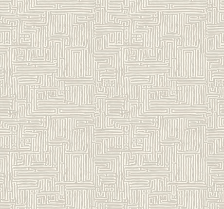 Ronald Redding MX9685 Passages Taupe Wallpaper - Eade's Wallpaper