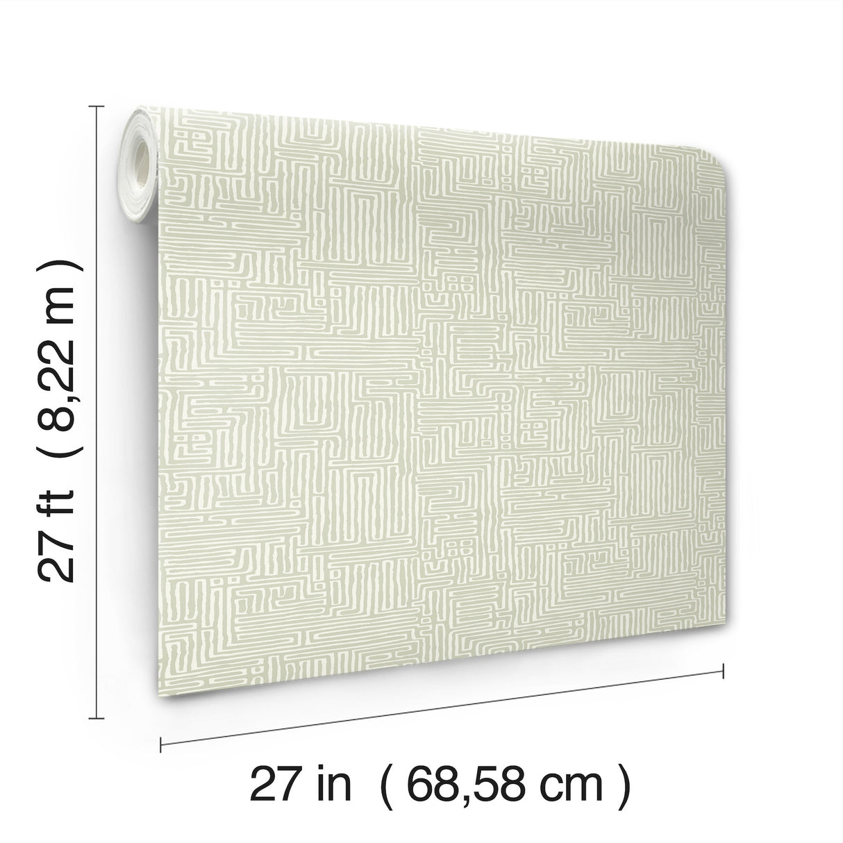 Ronald Redding MX9688 Passages Green Wallpaper - Eade's Wallpaper