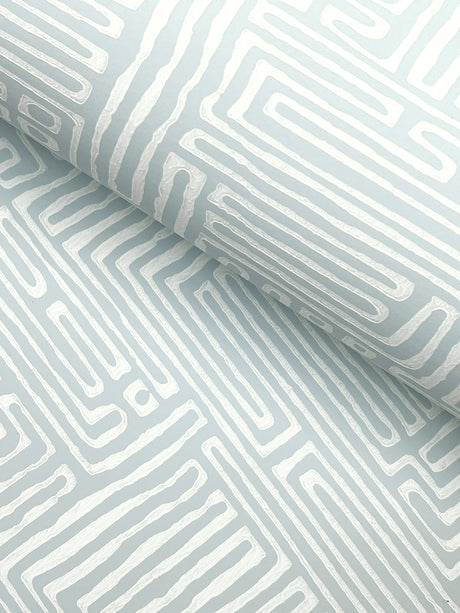 Ronald Redding MX9689 Passages Blue Wallpaper - Eade's Wallpaper