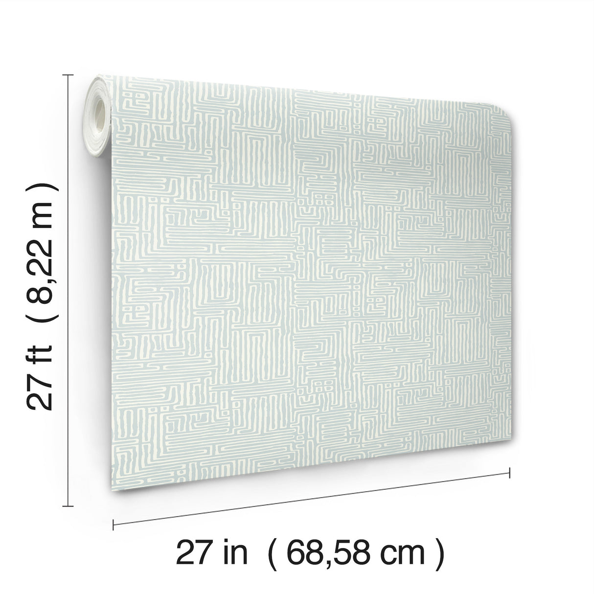 Ronald Redding MX9689 Passages Blue Wallpaper - Eade's Wallpaper