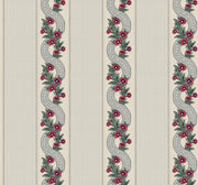 Ronald Redding MX9694 Abbey's Garland Ruby Wallpaper - Eade's Wallpaper