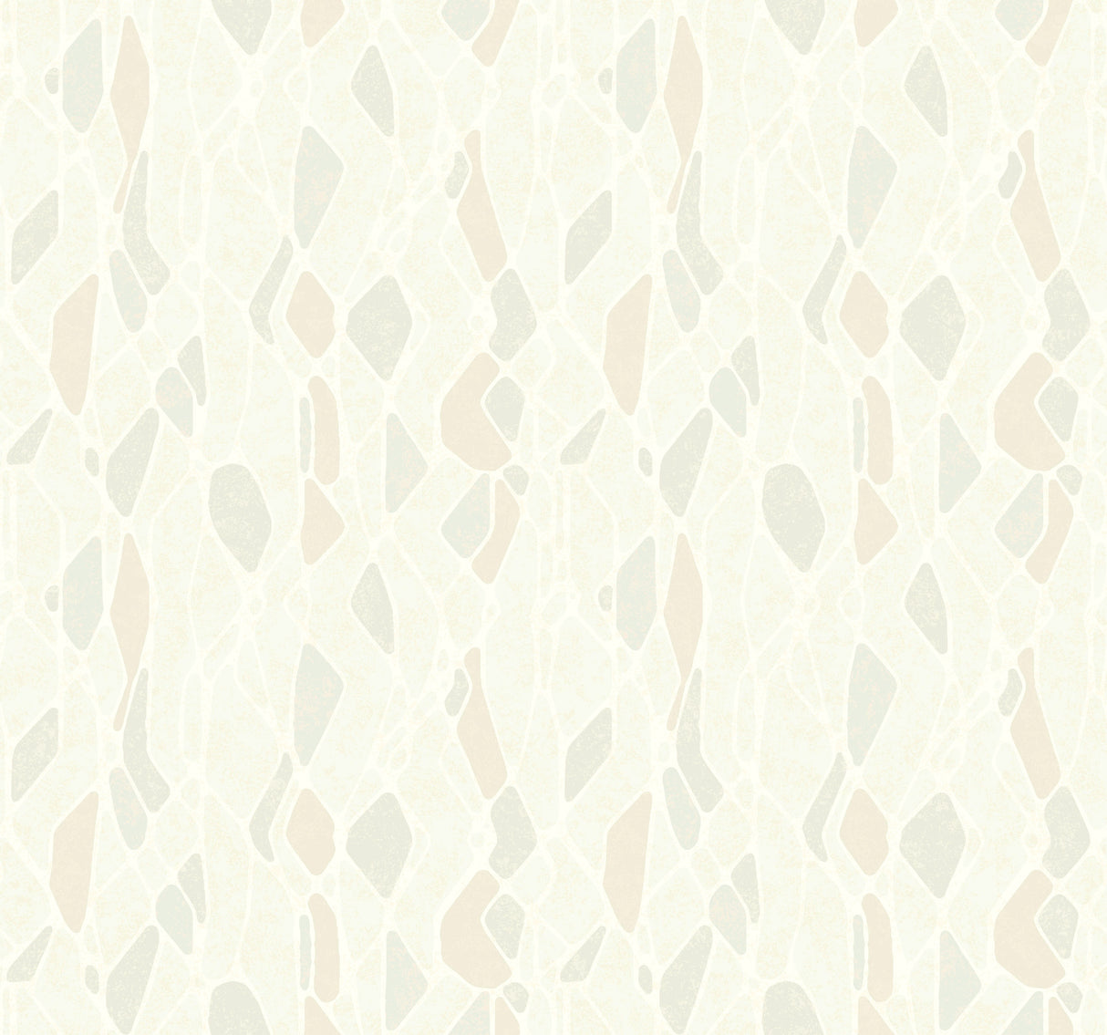 York NA0508 Stained Glass Beige Wallpaper