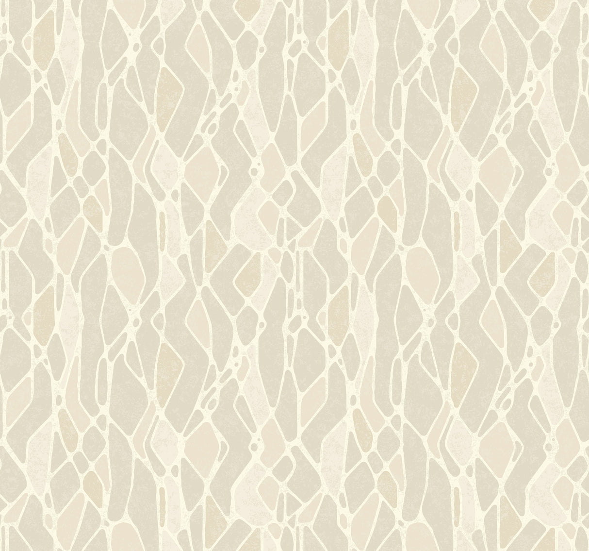 York NA0509 Stained Glass Taupe Wallpaper