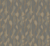 York NA0511 Stained Glass Dark Grey Wallpaper