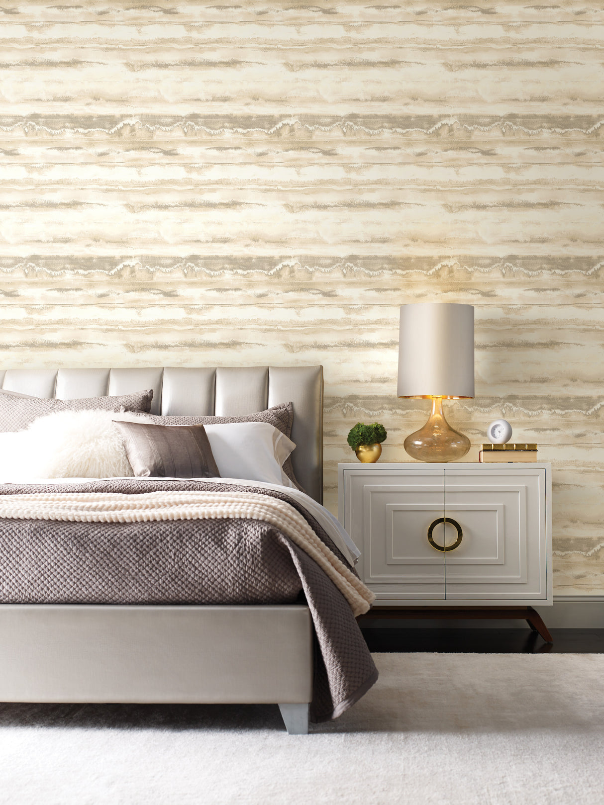 York NA0532 High Tide Cream Wallpaper