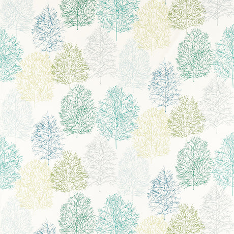 SCION NABS120775.SCN.0 SOETSU KIWI/SLATE Fabric - Eade's Wallpaper