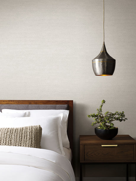 York ND3065N On Deck White Wallpaper