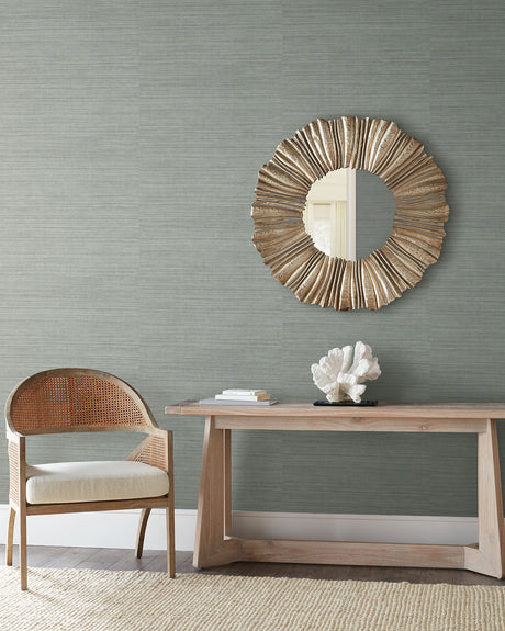 York ND3073N Tasar Silk Grey Wallpaper