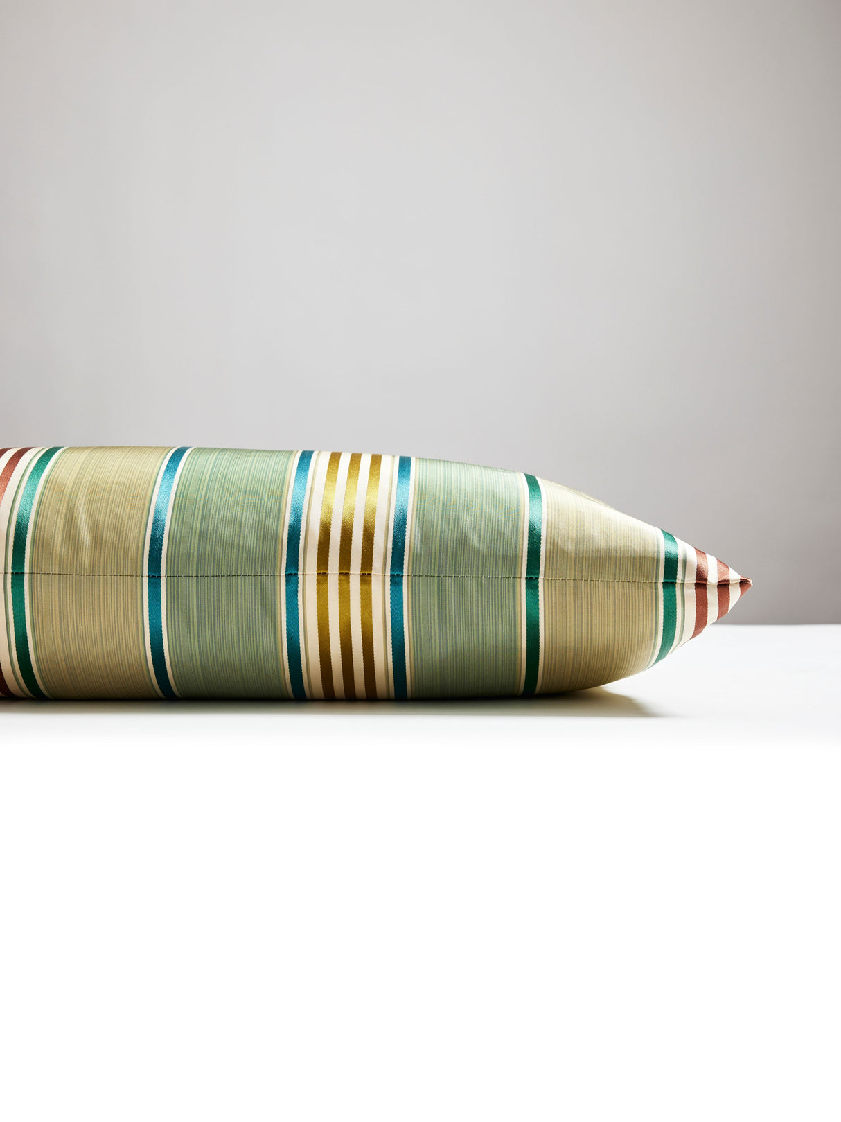 Scalamandre ND 0001LBDK6130 CHARLOTTE STRIPE LUMBAR PILLOW -