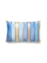 Scalamandre ND 0002LBDK6130 CHARLOTTE STRIPE LUMBAR PILLOW -