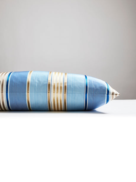 Scalamandre ND 0002LBDK6130 CHARLOTTE STRIPE LUMBAR PILLOW -