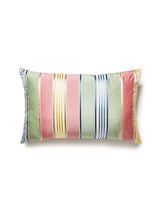 Scalamandre ND 0004LBDK6130 CHARLOTTE STRIPE LUMBAR PILLOW -