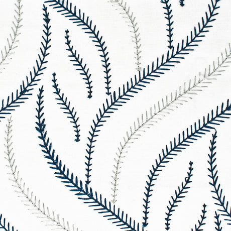 STOUT NERO-5 NERO 5 NAVY Fabric - Eades Wallpaper & Fabric