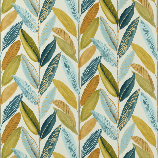 SCION NESF120893.SCN.0 HIKKADUWA TANGERINE Fabric - Eade's Wallpaper